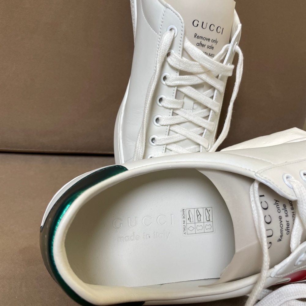 GUCCI Ace Interlocking GG Trainers/Sneakers - Picture 6 of 11